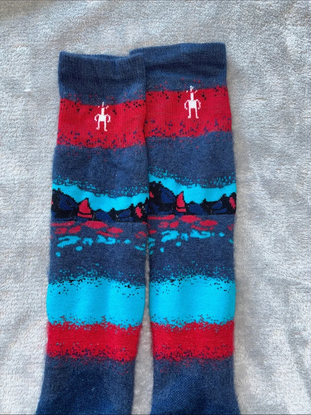 Smartwool ski snow OTC merino wool cushioned socks M MD